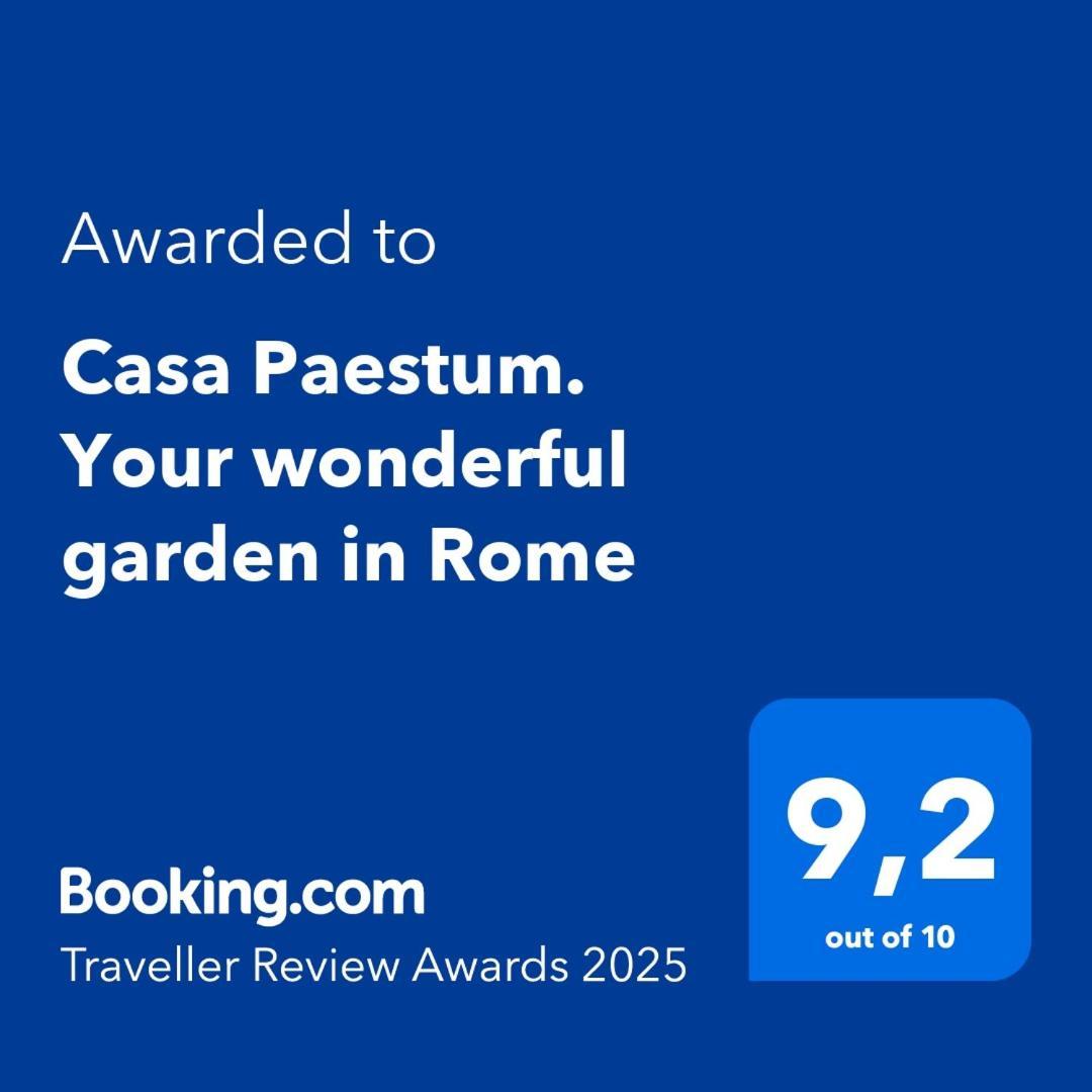 Casa Paestum. Your Wonderful Garden In Rom Exterior foto